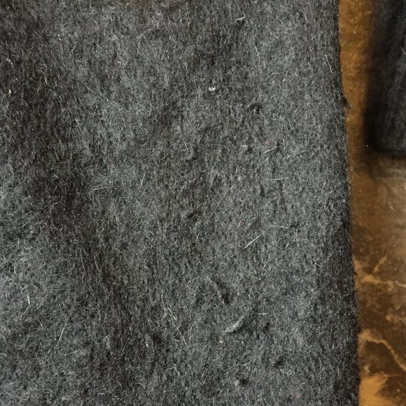 Vintage 1990s Malea for Beker Fashions black angora sweater - size M/L - Picture 10 of 10